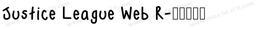Justice League Web R字体转换